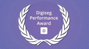 Digiseg performance award logo purple