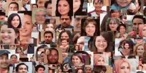 gif of pictures of peoples faces