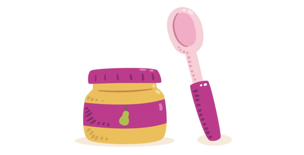 baby food illustration