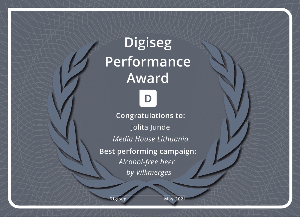 Digiseg Performance Award
