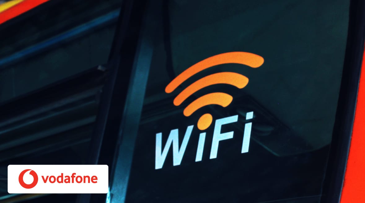 vodafone campaign wifi icon